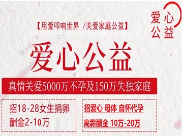 义乌捐卵助孕生子 爱心志愿者招募